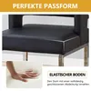 Lot de 2 tabourets de bar, style nordique, carrés, Voir les images du produit 13
