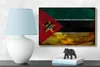 Holzschild Flagge Mosambik 18x12 cm Flag Mozambique Rost Produktbild-Vorschau 5
