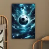 MuchoWow® - Leinwandbilder - Fußball - Galaxie - Raumfahrt Produktbild-Vorschau 5