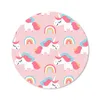 MuchoWow® Mauspad Mousepad Einhorn - Regenbogen - Rosa - Produktbild-Vorschau 1