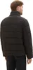 A man is shown from the back wearing a black puffer jacket. Produktbild-Vorschau
