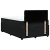 Boxspringbett mit Matratze Schwarz 120x190 cm Samt Produktbild-Vorschau 7