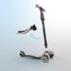 Kinder Roller Kinderscooter Dreiradscooter mit LED Räder, Produktbild-Vorschau 4