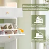 Merax Schuhschrank Schmal, Schuhkipper mit 4 Klappen und 2 Produktbild-Vorschau 6
