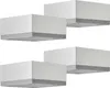SOTECH 4er Set Möbelfüße MOTEL | silber | 65 x 65 mm | Höhe Produktbild-Vorschau 1