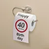 Fun Klopapier 40. Geburtstag - Bedrucktes Toilettenpapier Produktbild-Vorschau 3