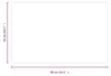 vidaXL Feuerstelle Glasplatte Transparent 80 x 50 cm Glas Produktbild-Vorschau 7
