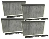 vhbw 4x Aktivkohlefilter Ersatz für Siemens 8718868949400, Produktbild-Vorschau 1