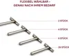 HOOZ Tablarträger Unsichtbar 10mm – Schwerlast Regalhalter Produktbild-Vorschau 7