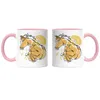 Pferd Tasse Rosa Hengst Pferdekopf Reiten Hobbie Produktbild-Vorschau 3