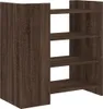 vidaXL Sideboard Braun Eichen-Optik 73,5x35x75 cm Produktbild-Vorschau 6