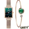 A watch and bracelet set against a white background. Produktbild-Vorschau