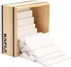 A wooden box filled with white wooden blocks, with some blocks spilling out. Produktbild-Vorschau