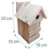 Relaxdays Nistkasten 2er Set, DIY-Bausatz, HBT: 25 x 16 x Produktbild-Vorschau 4