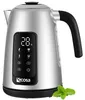 Ecosa Edelstahl Wasserkocher 1,7L mit Temperaturwahl – Produktbild-Vorschau 1