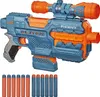 A Nerf Elite 2.0 Phoenix CS-6 blaster with darts. Podgląd zdjęcia produktu