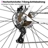 HILAND Cityrad 700C Herren Damen Student Aluminiumlegierung Produktbild-Vorschau 5