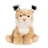 Uni-Toys - Luchs sitzend - 16 cm (Länge) - Plüsch-Waldtier Produktbild-Vorschau 2