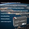 Olovená batéria Multipower MP1224H 12V 6Ah s vysokým prúdom Náhľad obrázku produktu 2