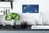 MuchoWow® Poster Eine Illustration des mit Planeten Produktbild-Vorschau 3