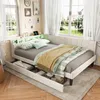 ProximaX Kuscheliges Polsterbett 140x200 cm mit Produktbild-Vorschau 2