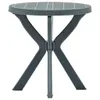 vidaXL Bistrotisch Grün Ø70 cm Kunststoff Produktbild-Vorschau 2