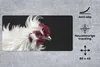 MuchoWow® Schreibtischunterlage Huhn - Vogel - Schwarz Produktbild-Vorschau 2