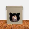 Relaxdays grotta per gatti posto letto zampe di velluto Anteprima dell’immagine prodotto 2