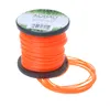 A spool of orange trimmer line for a lawn trimmer. Anteprima dell’immagine prodotto