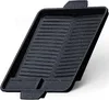 Grillplatte Aufsatz eckig 37x26 cm, antihaftbeschichtete Produktbild-Vorschau 1