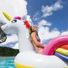 Schwimmtier/Luftmatratze Einhorn XXL, 287 x 193 x 165 cm, Produktbild-Vorschau 12