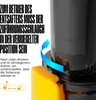 Close-up of a juicer part with instructional text and graphics. Náhľad obrázku produktu