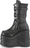 WAVE-150 Damen Boots von DemoniaCult, Schwarz  , EU 40, US Produktbild-Vorschau 3