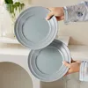 Teller set 4stück Ø21,4 cm Keramik Speiseteller Pastateller Produktbild-Vorschau 6