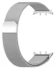 A silver metal mesh watch band with a magnetic clasp. Náhled obrázku produktu