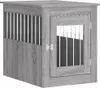 vidaXL Klec pro psy ve stylu nábytku Grey Sonoma 55x75x65 Náhled obrázku produktu 1