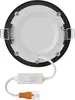 LED podhledové svítidlo NEXXO černé, 12 cm, 7 W, teplá/neutrální bílá Anteprima dell’immagine prodotto