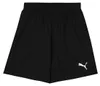 PUMA Uni Kinder Teamrise Jr Shorts, Puma Black-puma White, Produktbild-Vorschau 1