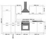 Küche Toni 290 cm Küchenzeile Küchenblock Singleküche Produktbild-Vorschau 4