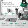 CELLONIC Caricatore USC C & USC A da muro doppia uscia per Anteprima dell’immagine prodotto 5