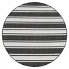 Outdoor Teppich Flachgewebe in Sisal-Optik mit Bordüre Produktbild-Vorschau 4