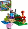 Stavebnica LEGO Minecraft 21177 Útok Creepera; dobrodružný Náhľad obrázku produktu 3