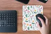 Podložka pod myš - Vzory - Kvety - listy - 19x23cm - Náhľad obrázku produktu 4