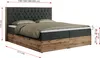 MKS MEBLE Boxspringbett 180x200 mit Bettkasten Eiche, Produktbild-Vorschau 6