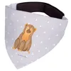 Mr. & Mrs. Panda Bandana Affe - Grau Pastell - Geschenk, Produktbild-Vorschau 2
