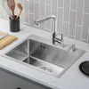 Küchenarmatur Ausziehbar Wasserhahn Küche Mischbatterie mit Produktbild-Vorschau 10