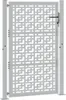 vidaXL Záhradná brána 100x150 cm z odolnej ocele s krížovým Náhľad obrázku produktu 3
