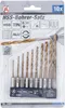 KRAFTMANN 50801 HSS-Bohrer-Satz, Titan-Nitriert, 10-tlg. Produktbild-Vorschau 3