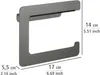 WENKO Toilettenpapierhalter Montella, Aluminium, Produktbild-Vorschau 3