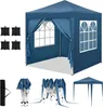 WOLTU Pavillon faltbar 2x2m mit 4 Seitenteilen und 4 Produktbild-Vorschau 1